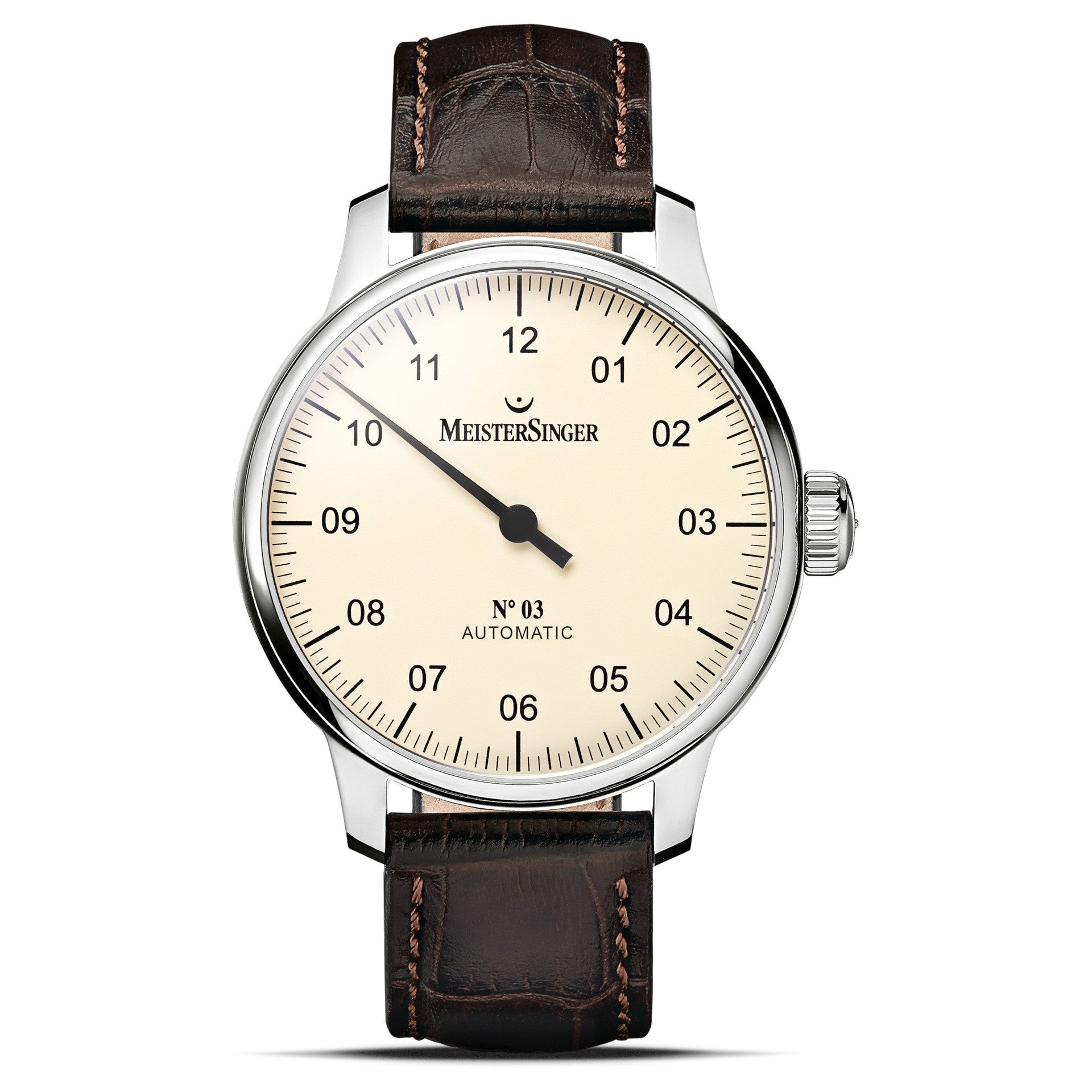 Meistersinger No.03 Elfenbein 43mm AM903