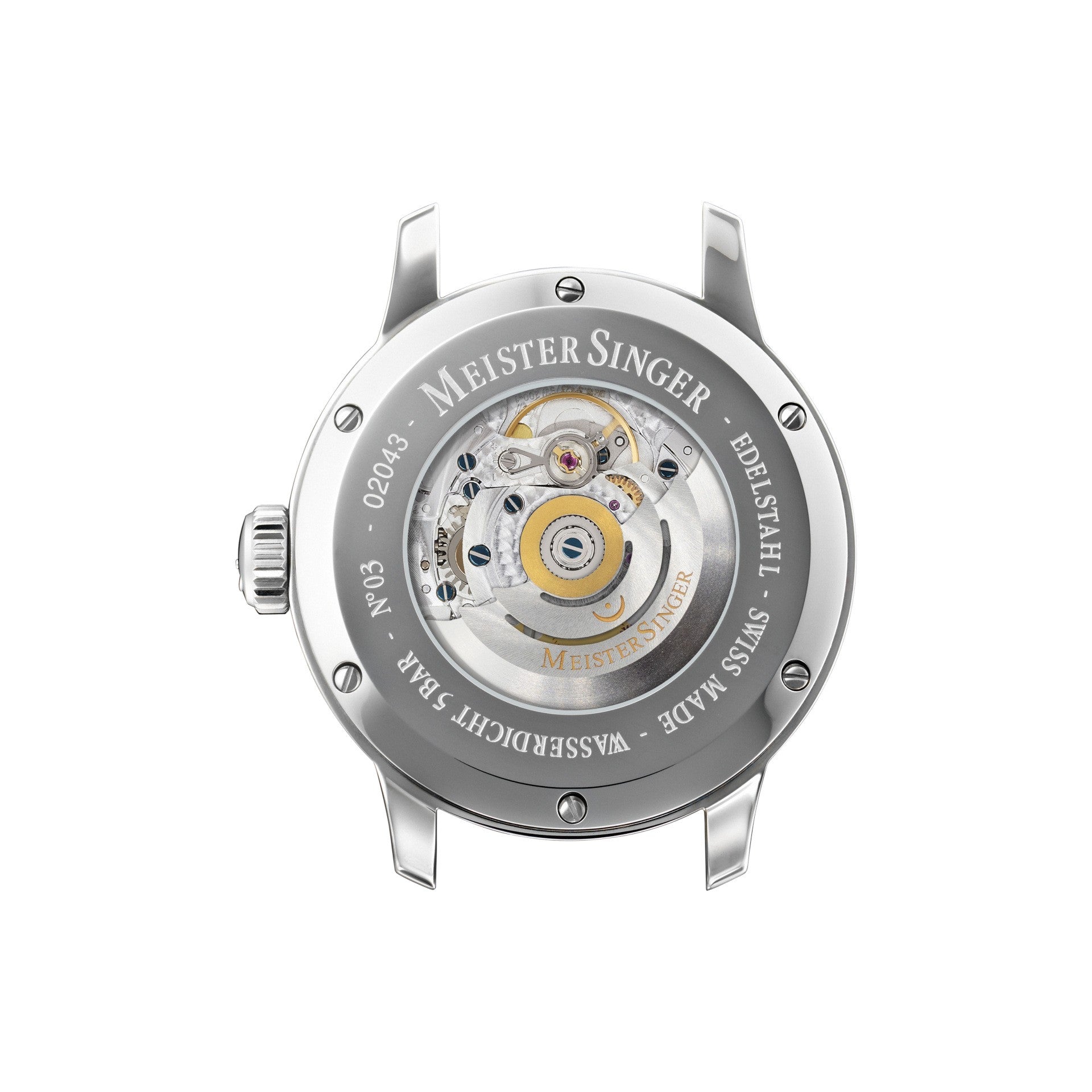Meistersinger No.03 Elfenbein 43mm AM903