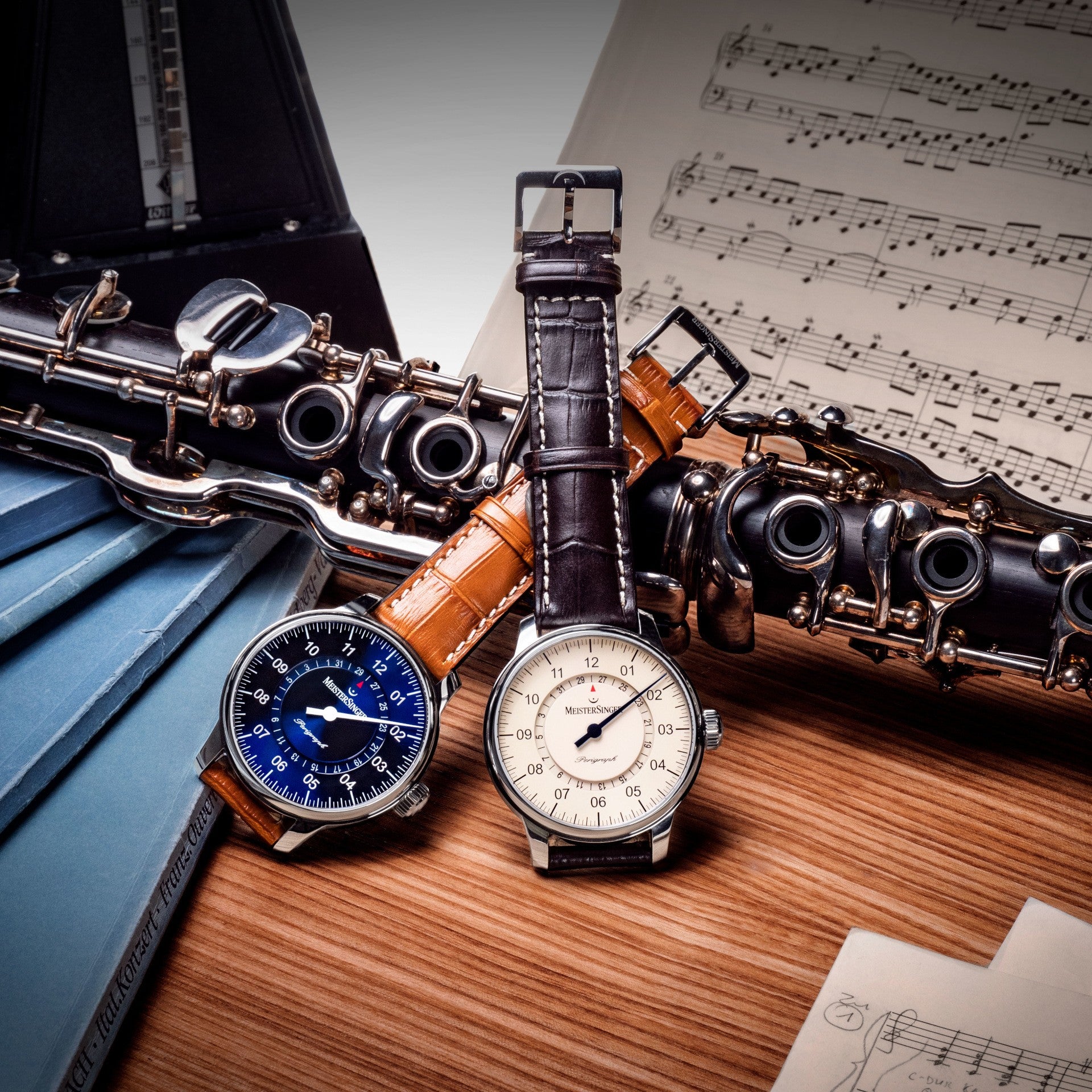 Meistersinger Perigraph 43mm AM1008