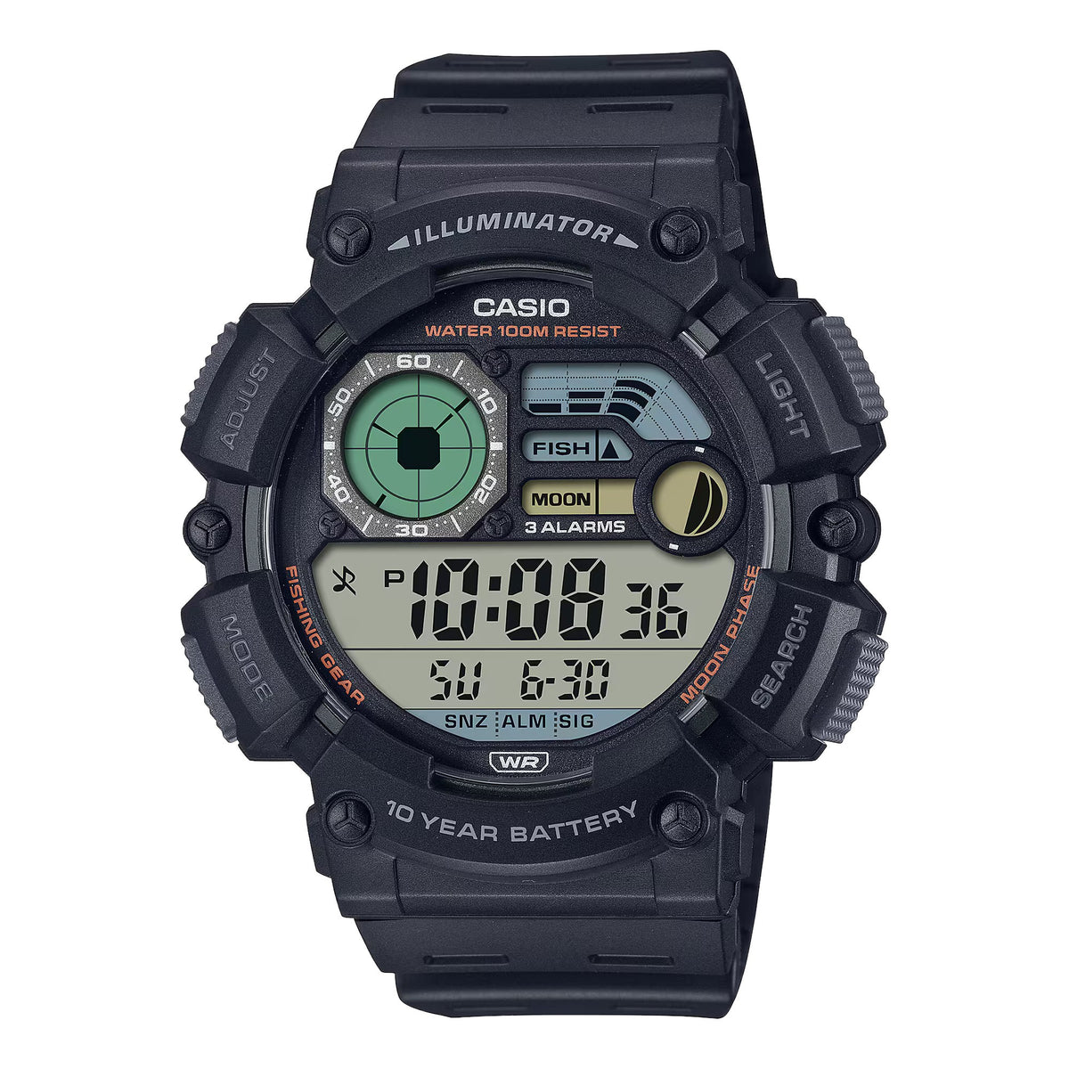 Casio Timeless Collection 49mm WS-1500H-1AVEF