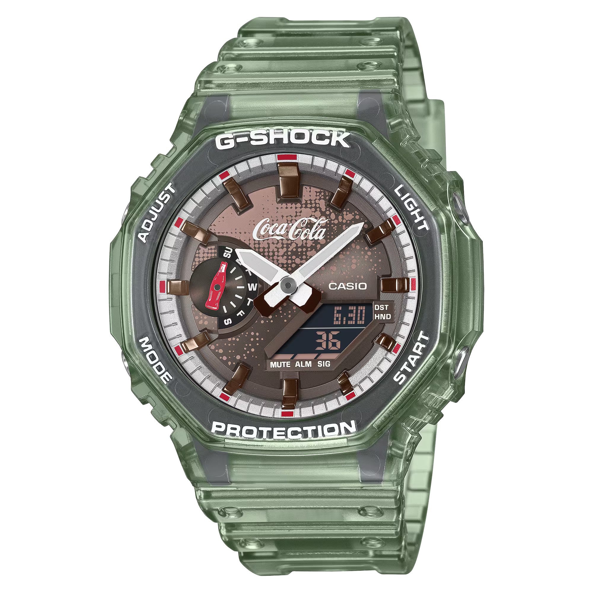 G-Shock Coca Cola 44mm GA-2100CC-3A