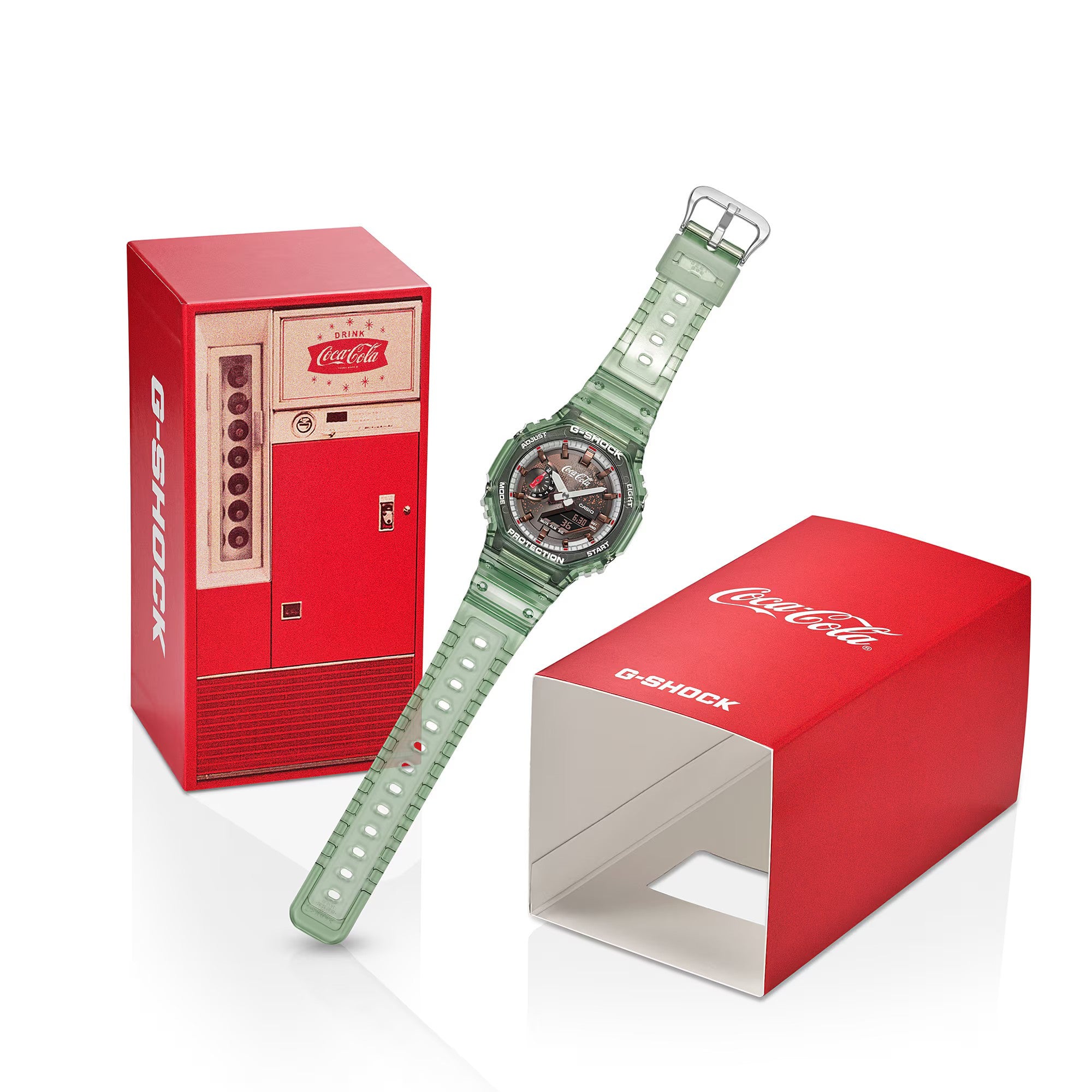 G-Shock Coca Cola 44mm GA-2100CC-3A