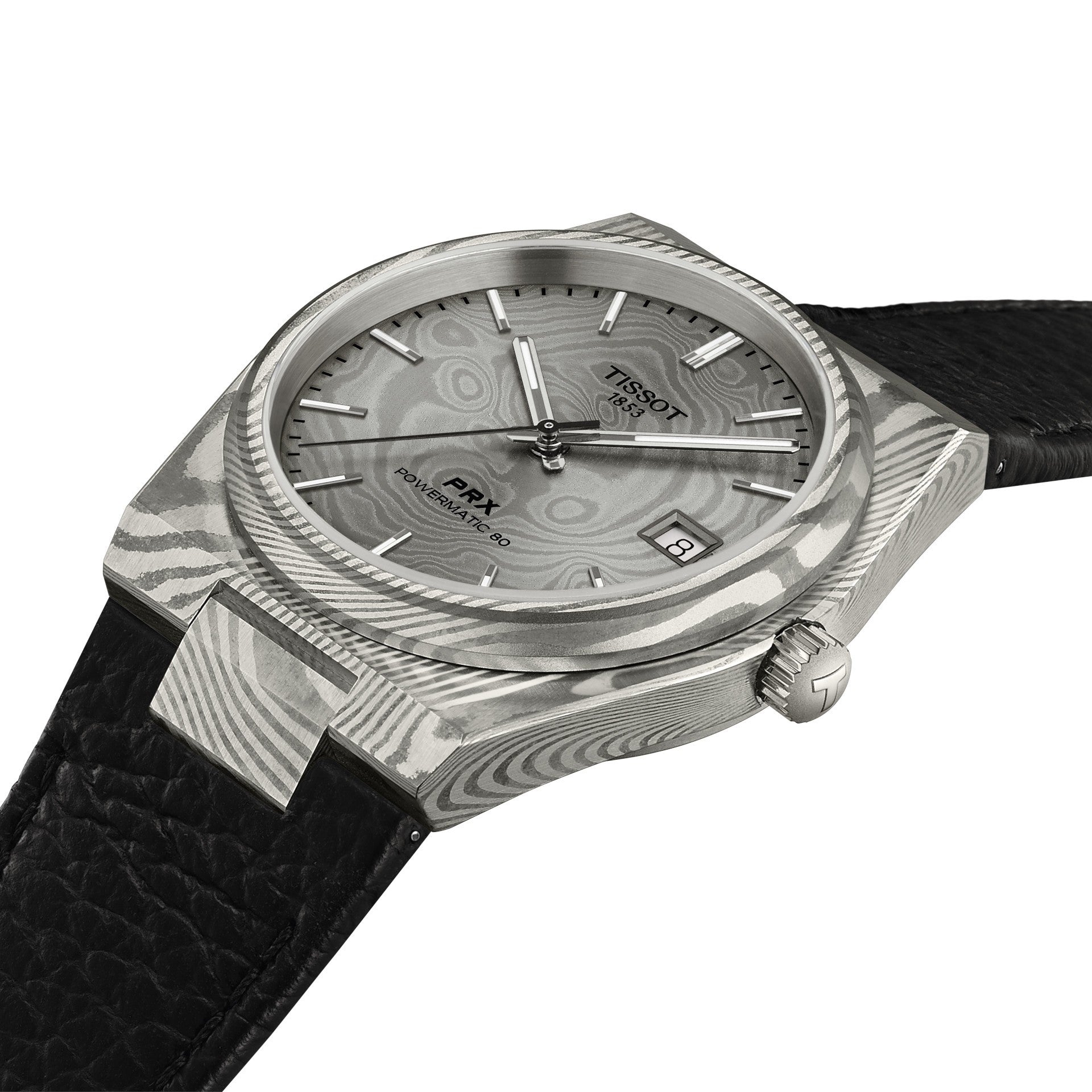 Tissot PRX Damaszenerstahl 38mm T137.807.96.081.00