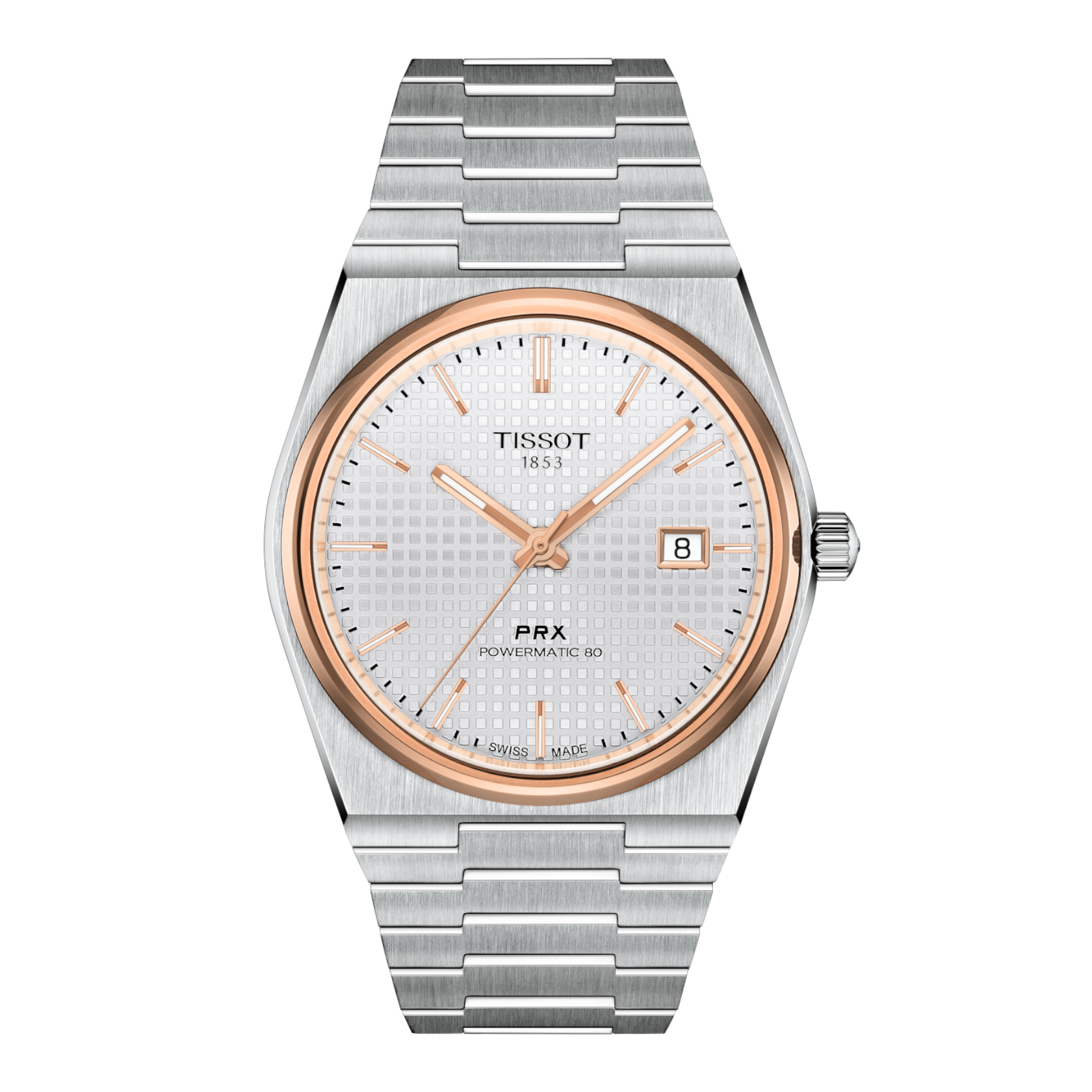 Tissot PRX Powermatic 80 Set + Kautschuk Band