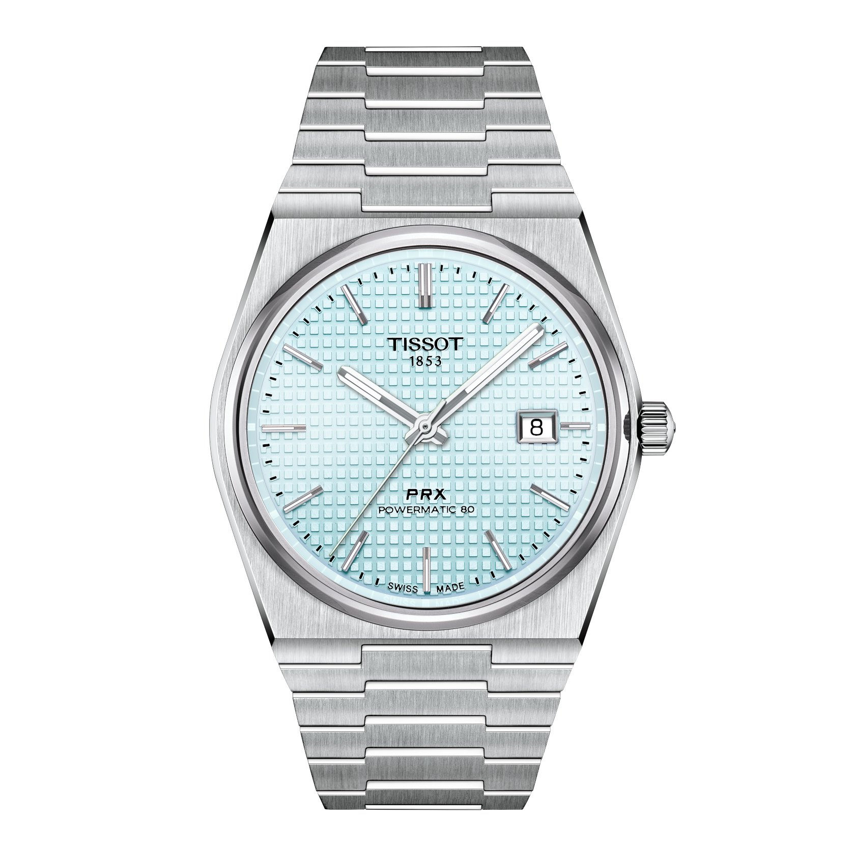 Tissot PRX Powermatic 80 Set + Kautschuk Band