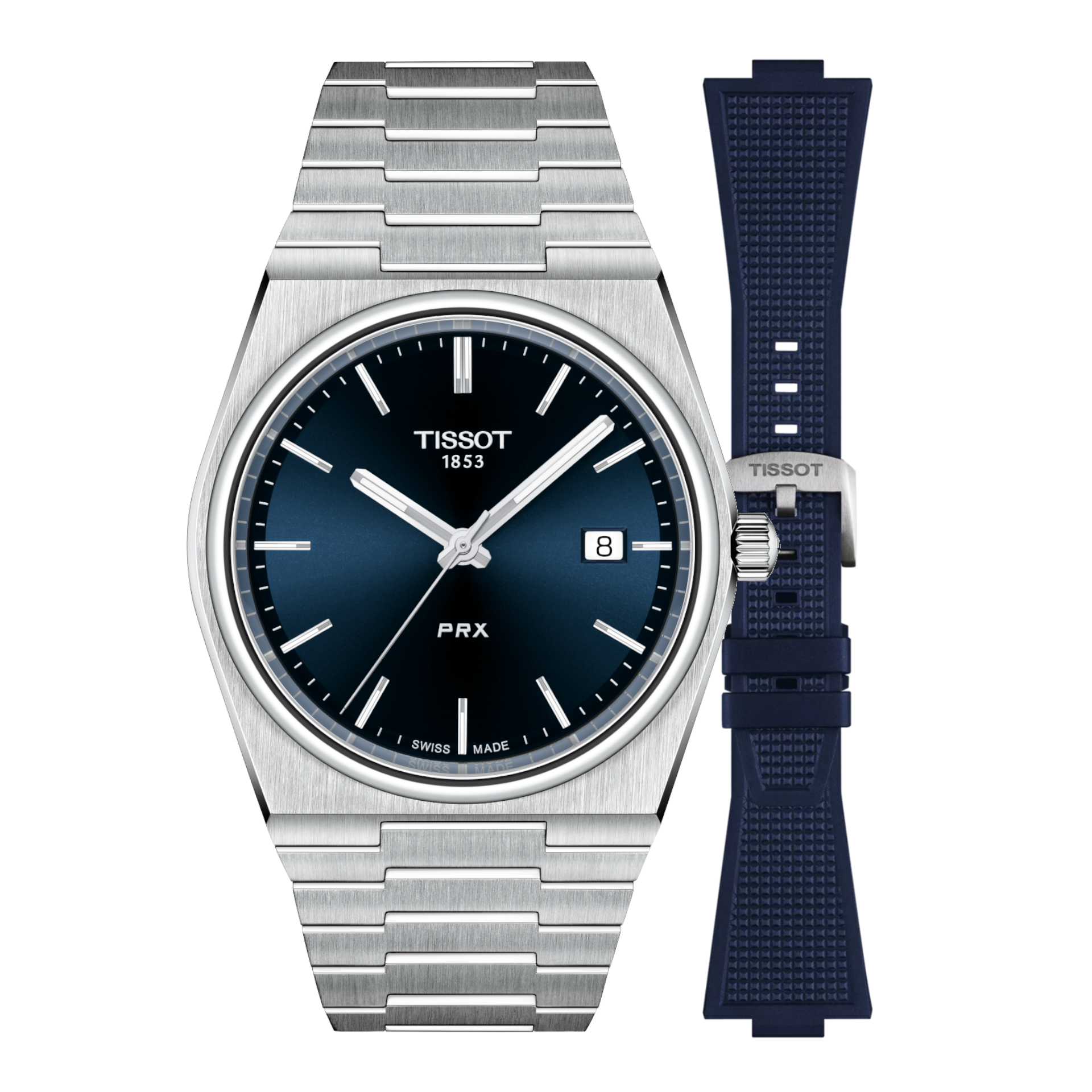 Tissot PRX Set + Kautschukband