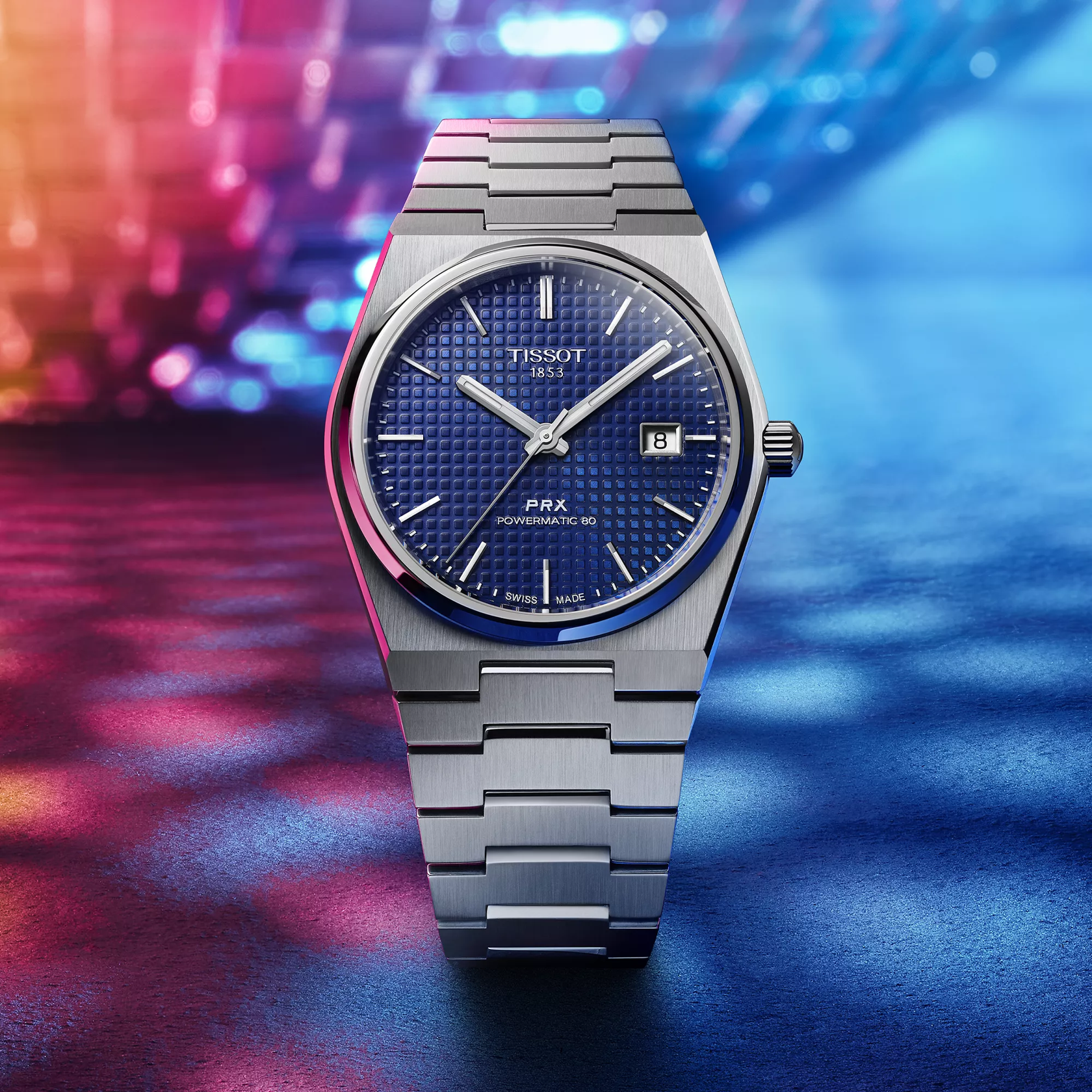 Tissot PRX Powermatic 80 Set + Kautschuk Band
