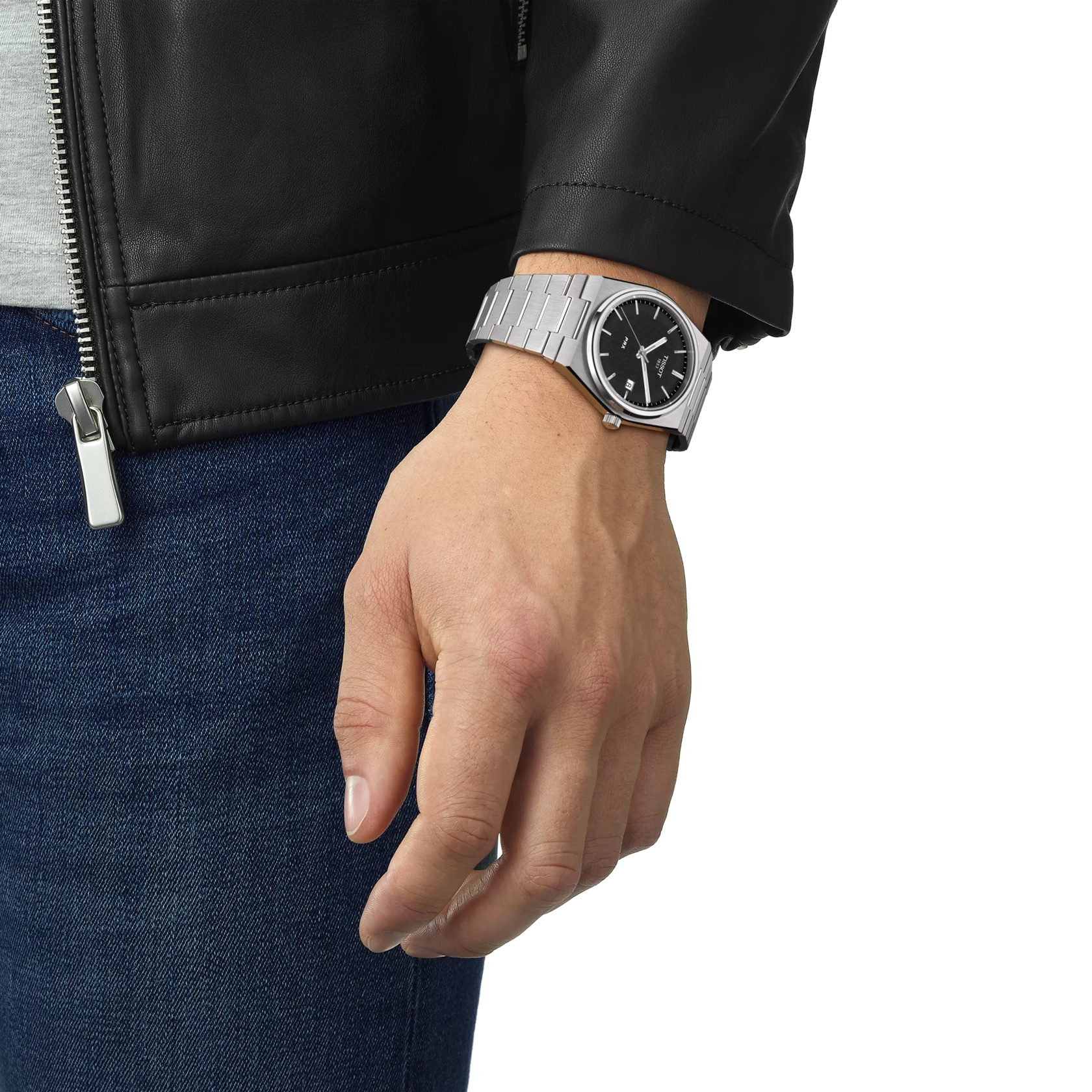 Tissot PRX Set + Kautschuk Band