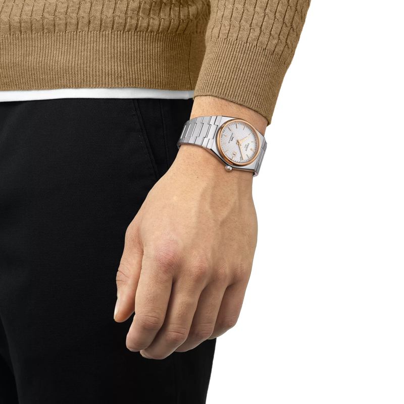 Tissot PRX Powermatic 80 Set + Kautschuk Band