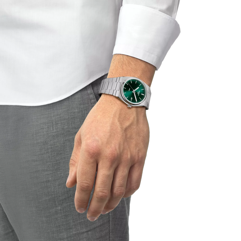 Tissot PRX Set + Kautschuk Band