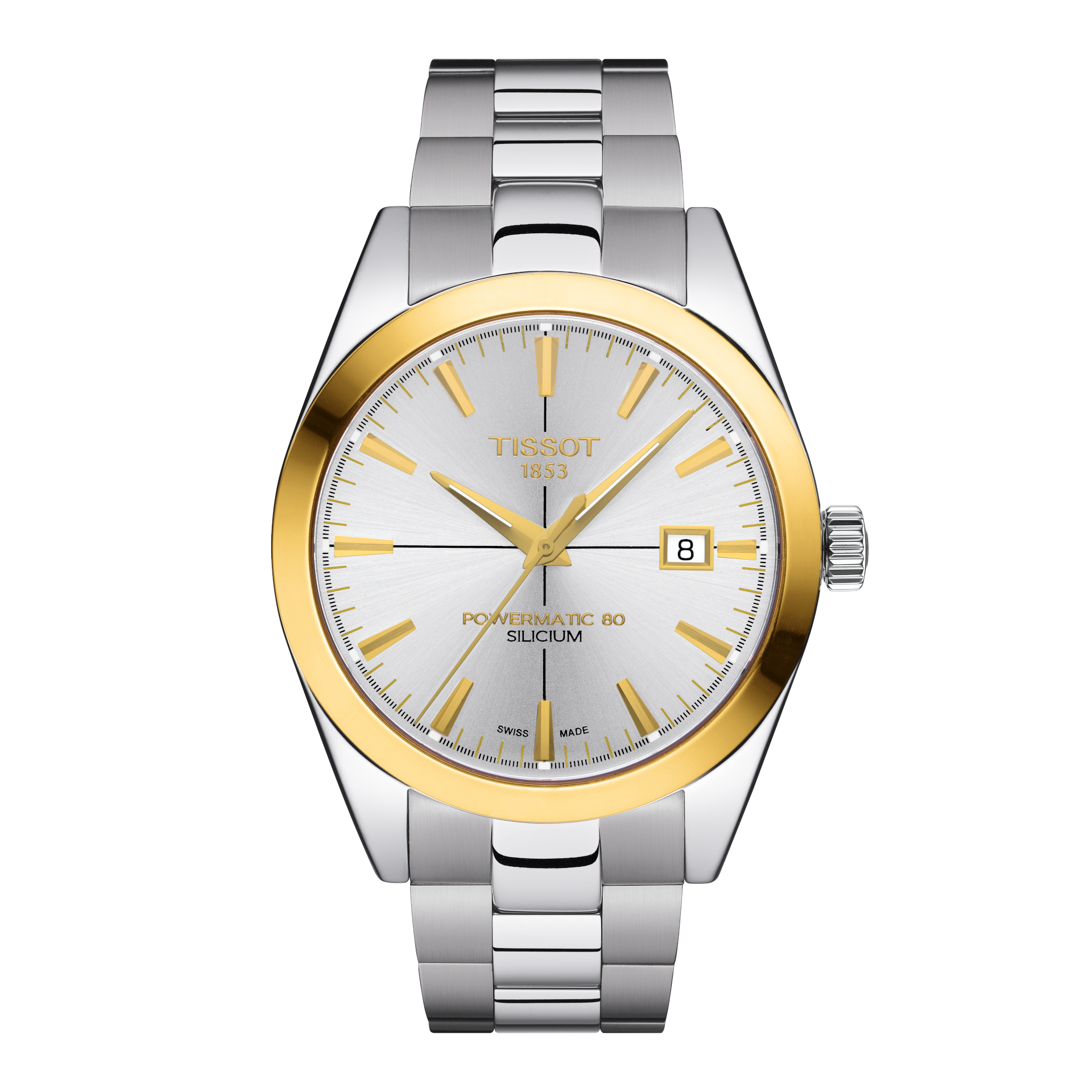 Tissot Gentleman Powermatic 80 18K Massivgoldlünette