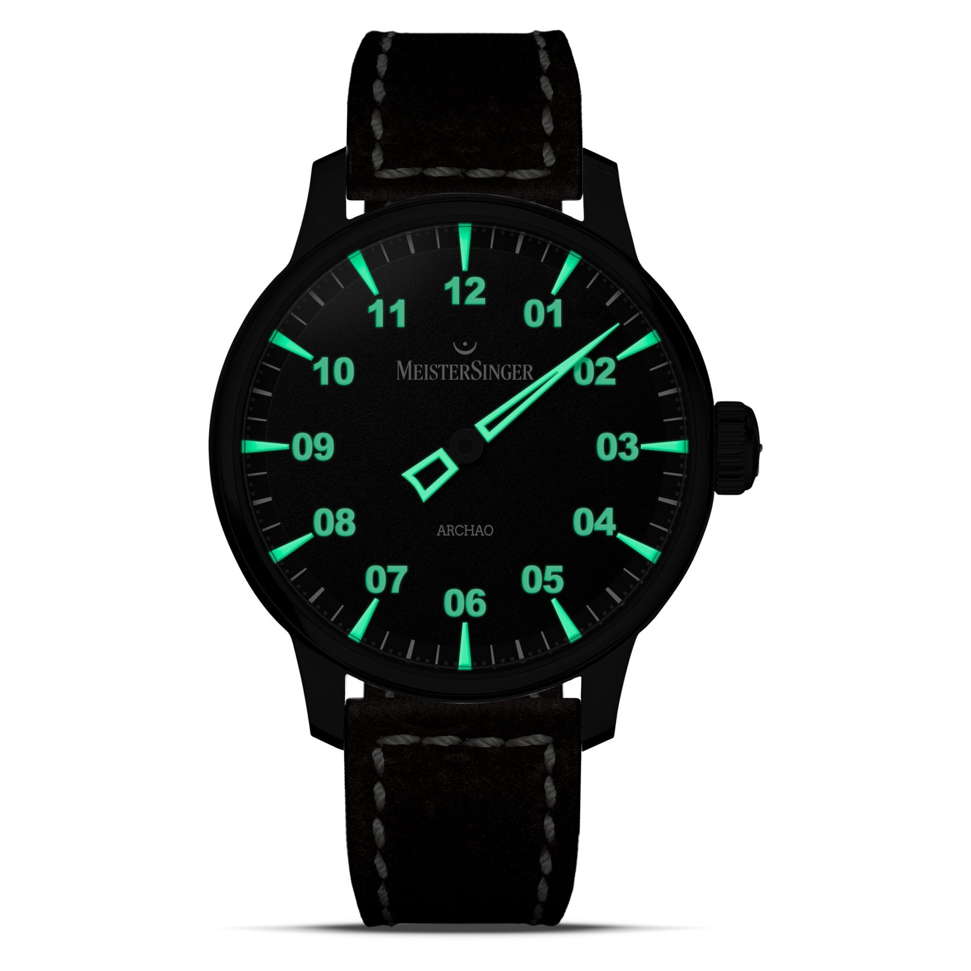 Meistersinger Archao DLC 43mm AR902BL