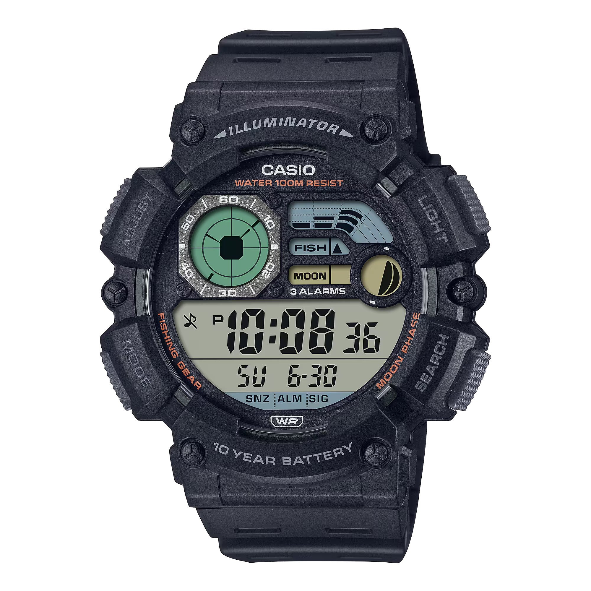 Casio Timeless Collection 49mm WS-1500H-1AVEF