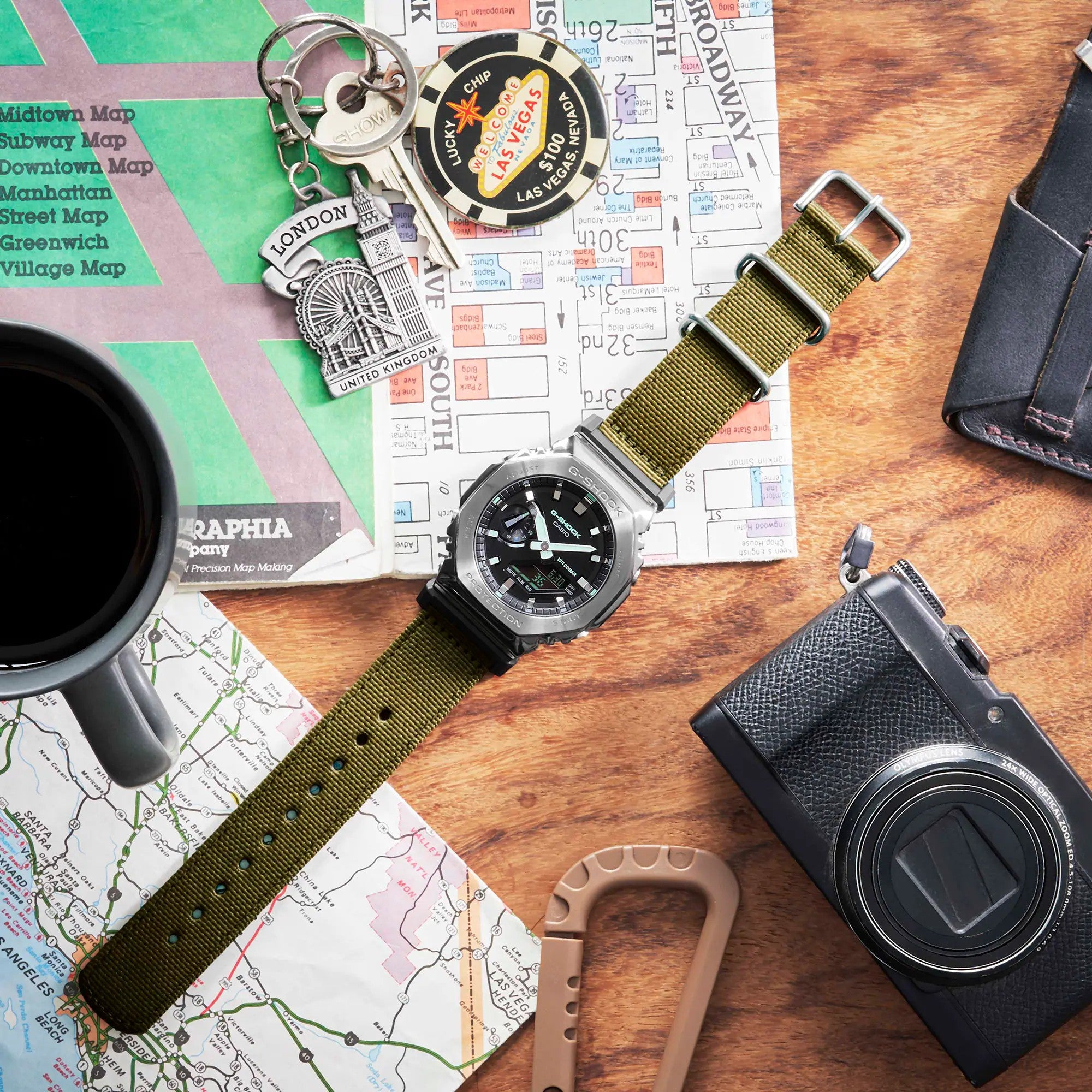 G-Shock 44mm GM-2100CB-3A