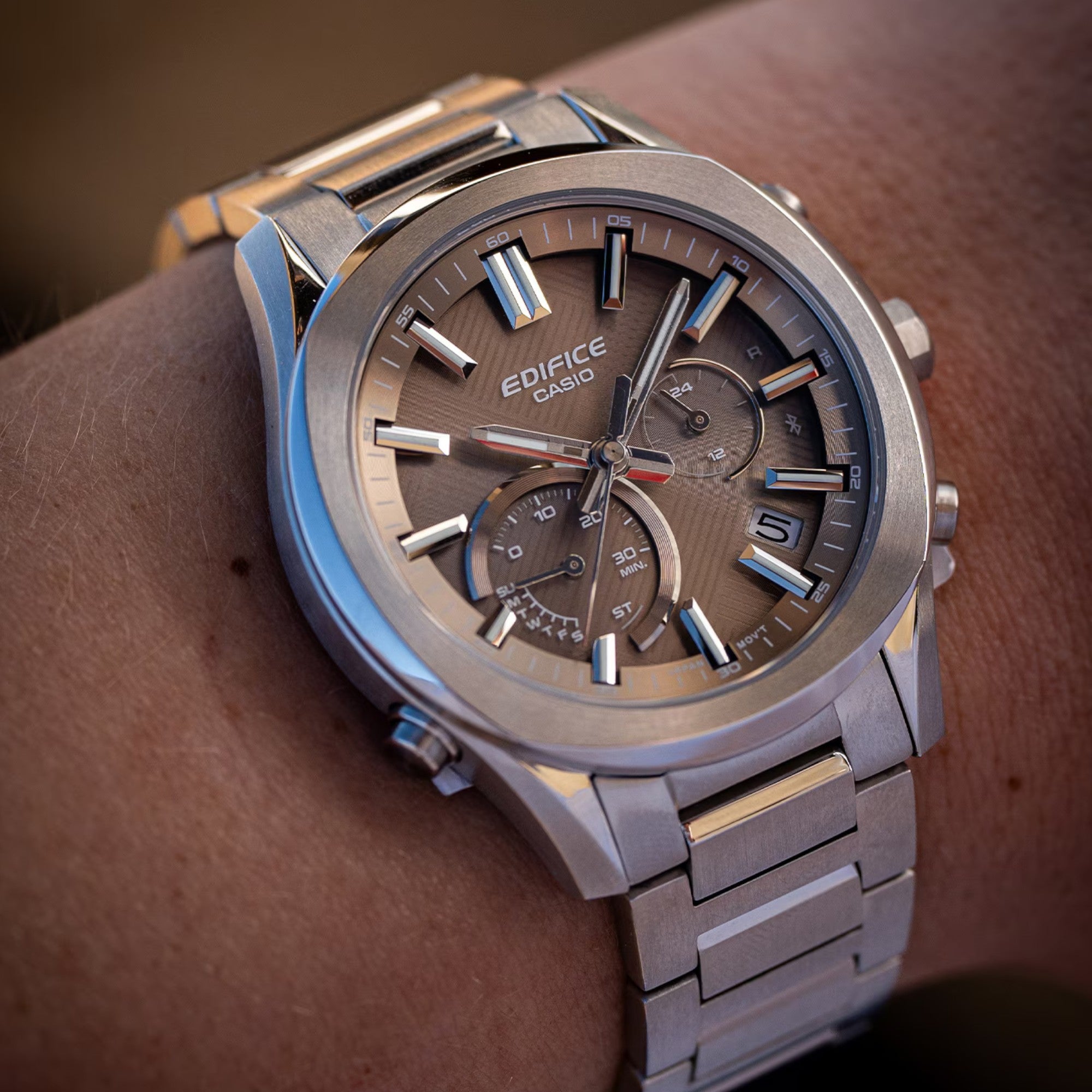 Edifice Solar 39,5mm EQB-1300F-5AEF