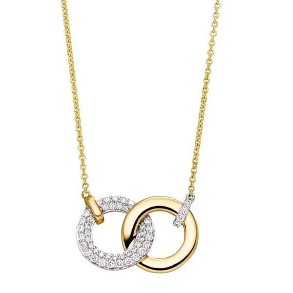 Collier mit 47 Brillanten