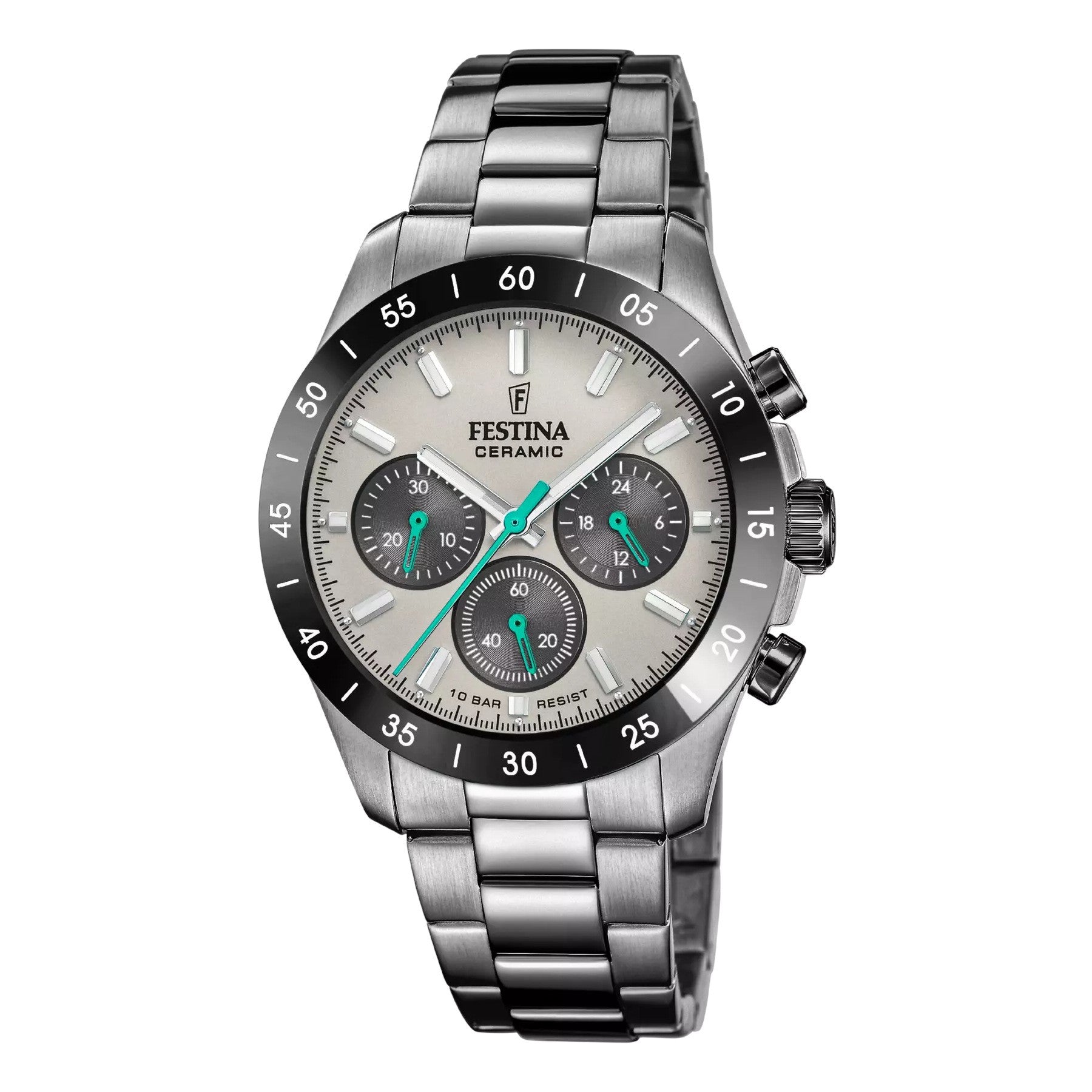 Festina Ceramic  Chronograph 39mm F20703/1