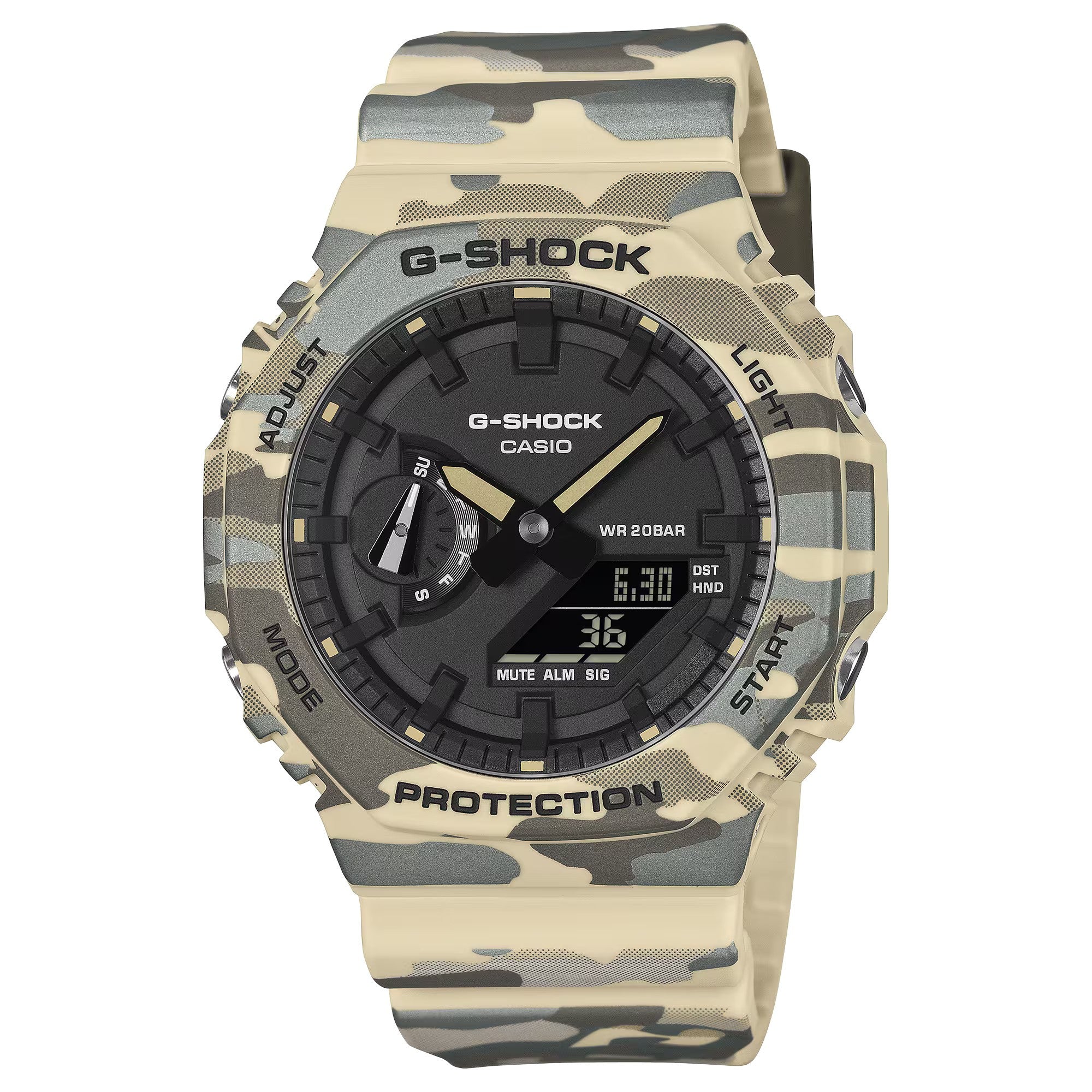 G-Shock Camouflage 44mm GA-2100CM-5A