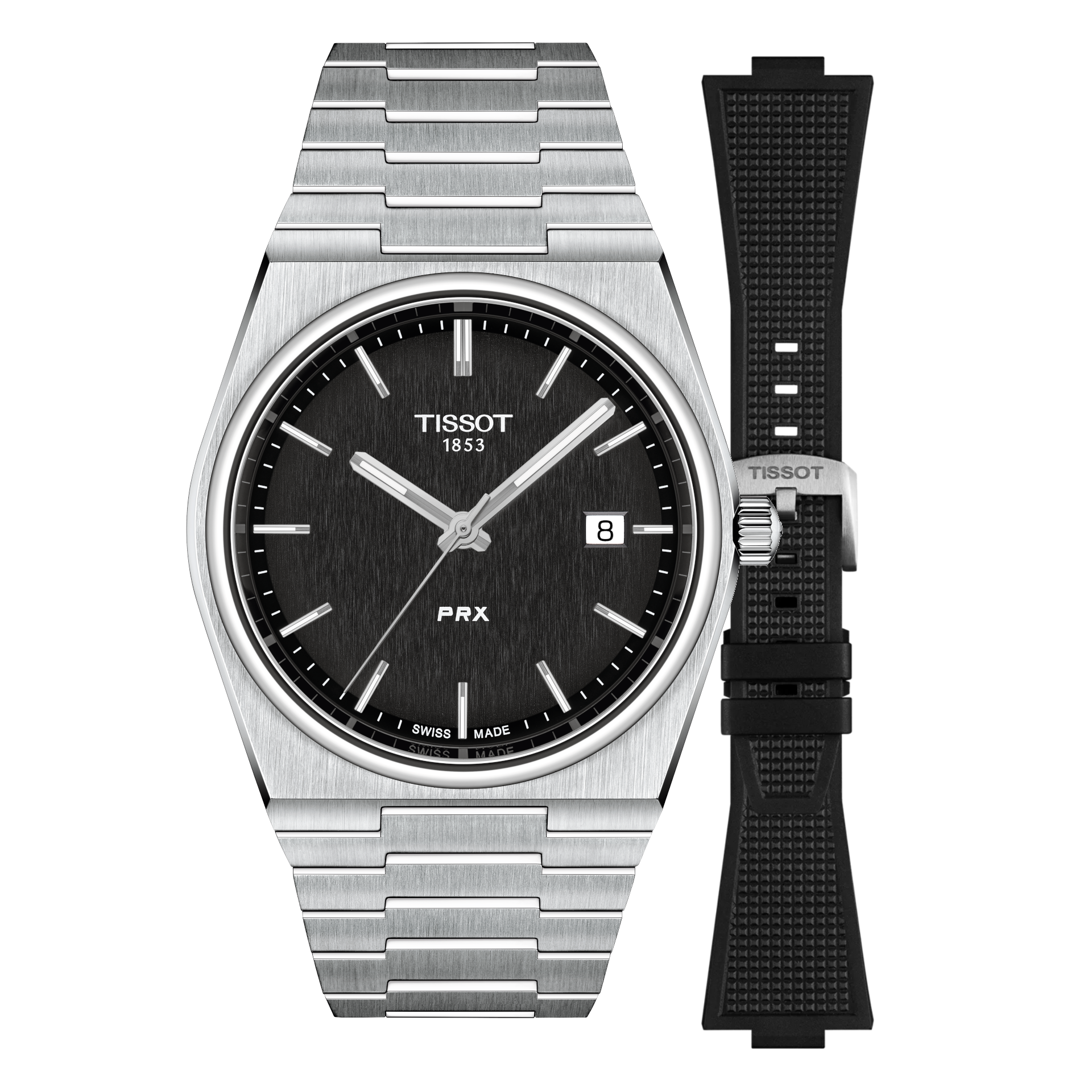 Tissot PRX Set + Kautschukband